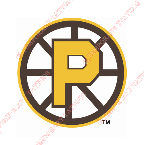 Providence Bruins Customize Temporary Tattoos Stickers NO.9113
